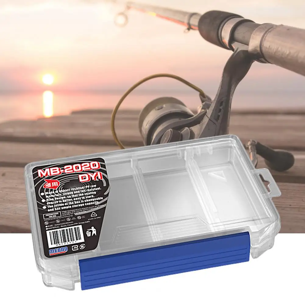 

Fish Hook Box Excellent Buckle Design Shock-proof for Fishing Lovers Lure Bait Storage Box Lure Bait Storage Box
