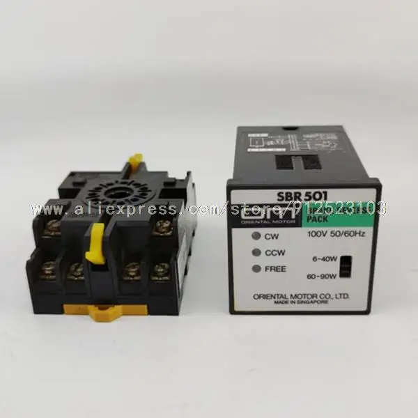 

Japan Oriental Motor governor CONTROL SBR501 100V 50/60HZ 6-40W 60-90W