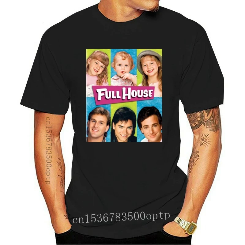 

Kaus Full House 90S TV T ShirtT Kaus Lucu Pria