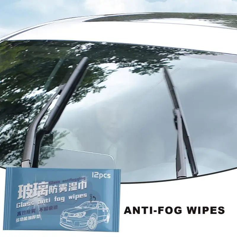 Салфетки для чистки лобового стекла автомобиля 12 листов салфетка объектива