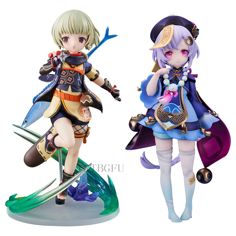 

miHoYo Genshin Impact Figure Ninjas Sayu Qiqi Figure Combat Version Game Doll PVC Action Figure Collection Model Toys Doll Gifts