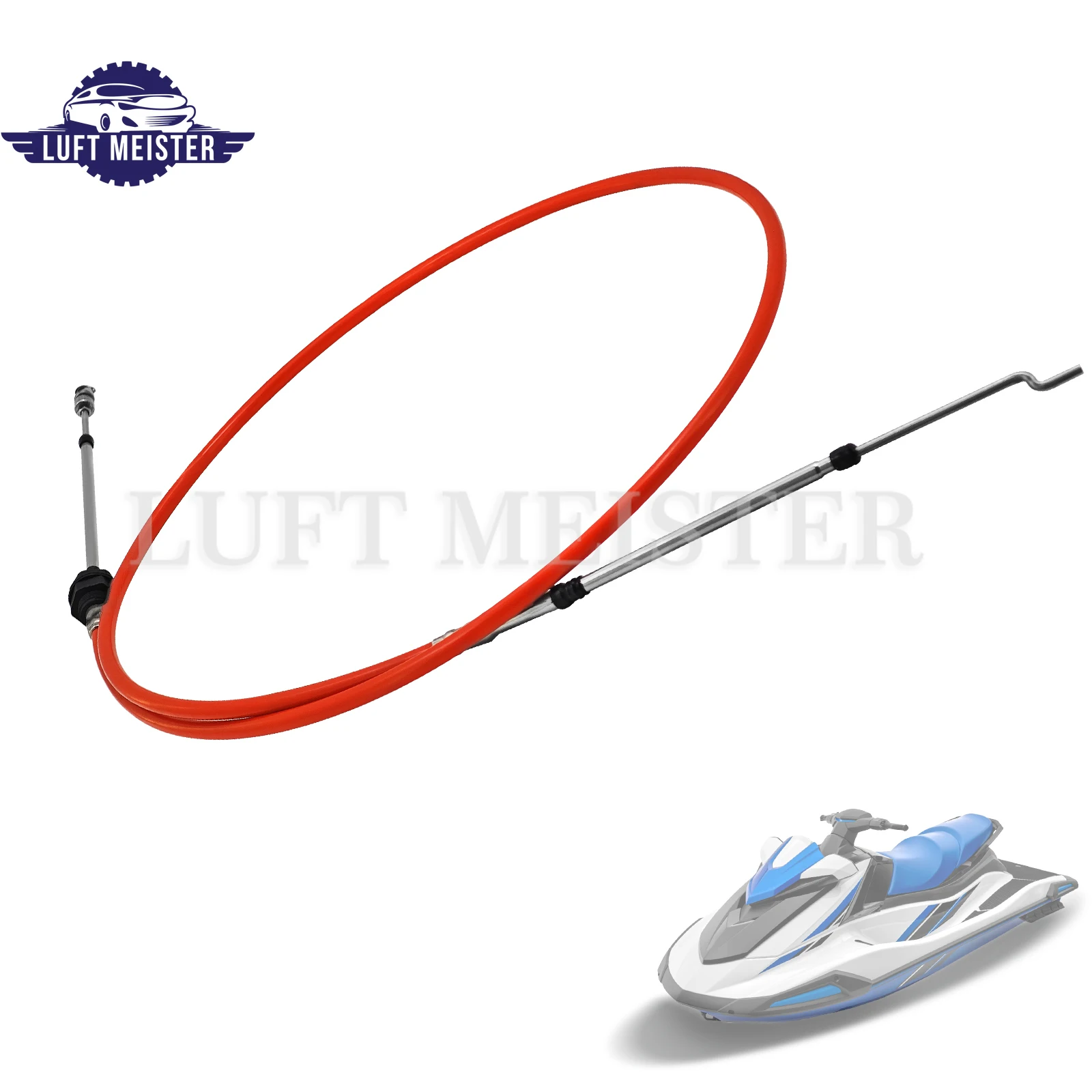 

Обратный трос F1K-6149C-00-00 F1K-6149C-01-00 для Yamaha VX 1100 Deluxe 2005-2009 годов / 1100 Sport / Deluxe 3