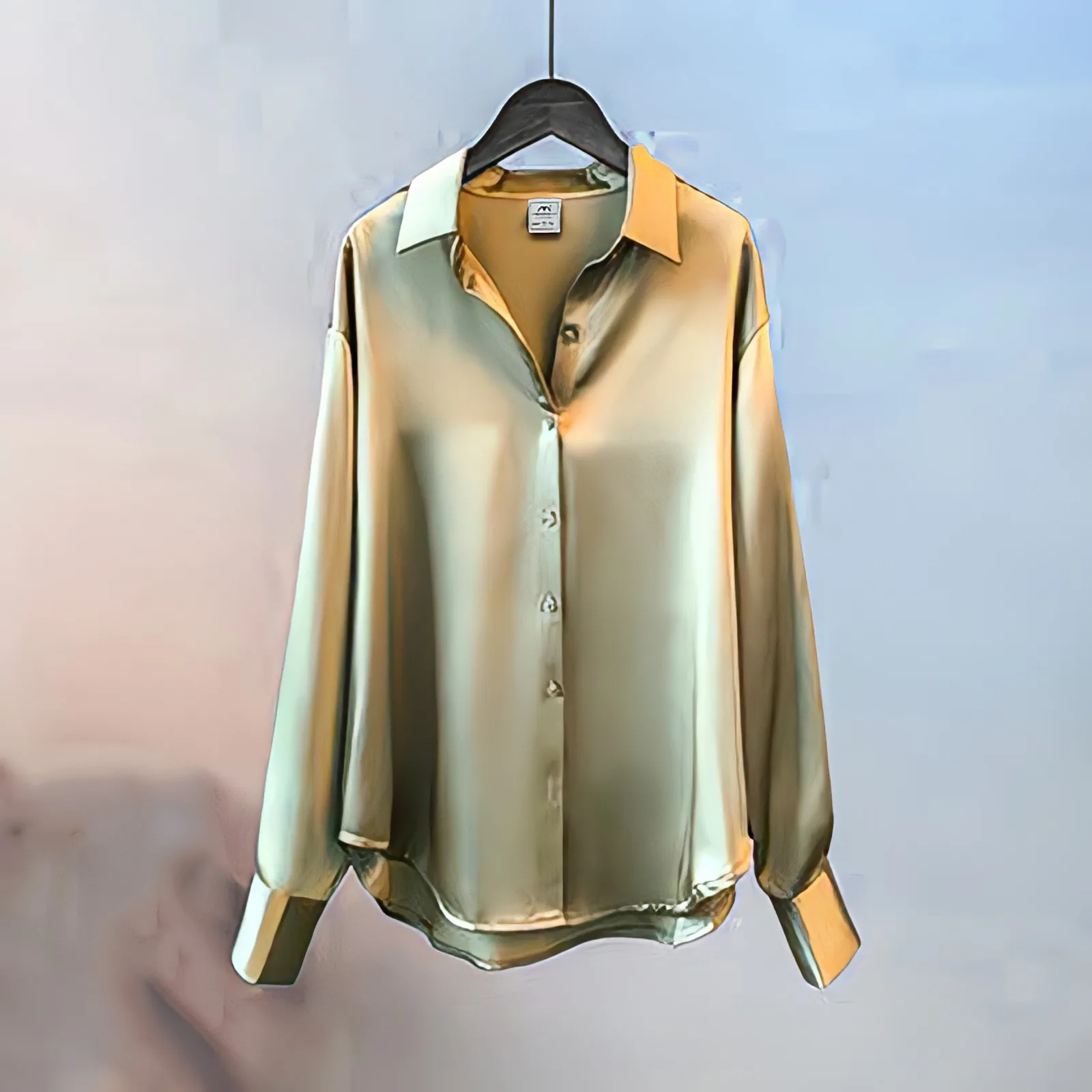 Женская рубашка с длинным рукавом za летняя блузка в гонконгском стиле клетку xxn