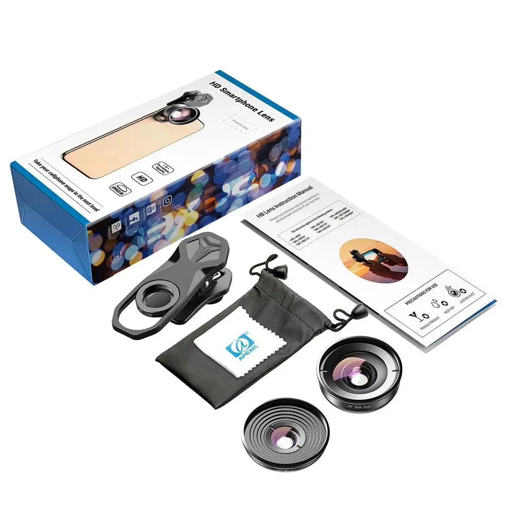 

Selfie Douyin Beauty Makeup Live Wide Angle Macro Two-In-One Universal External Phone Lens