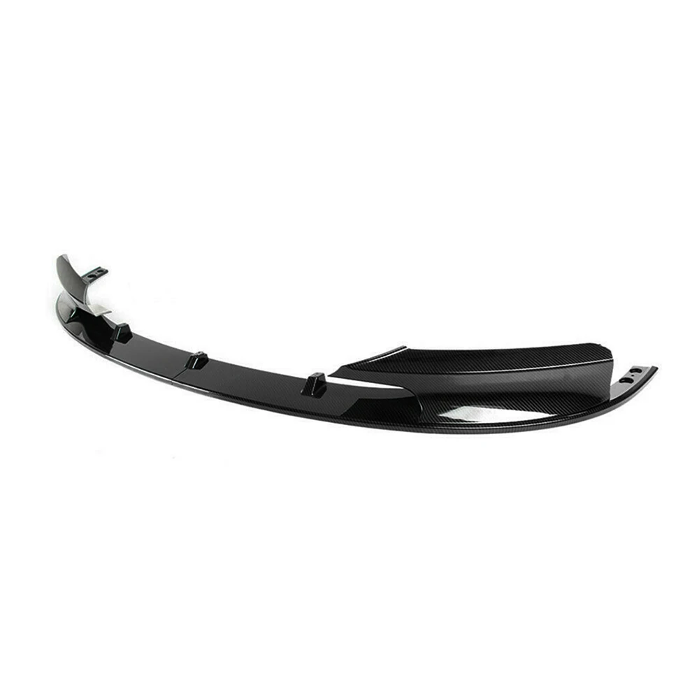 Глянцевый черный передний бампер ABS Carbon Look разветвители для губ спойлер BMW F30 F31 M