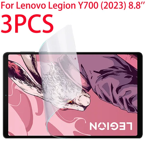 3 шт PET мягкая пленка для экрана протектор для Lenovo Legion Y700 8,8 дюймов 2023 планшет Защитная пленка для Y700 2023 TB-320FU TB-320FC
