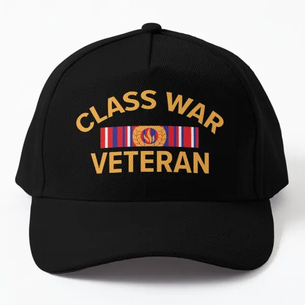 

Class War Veteran Baseball Cap Hat Boys Women Snapback Casquette Bonnet Spring Solid Color Casual Sport Mens Sun Fish Czapka
