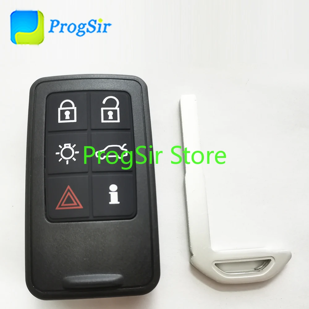 6-кнопочный пульт дистанционного управления 868 МГц FSK Smart Keyless Go с бесключевым