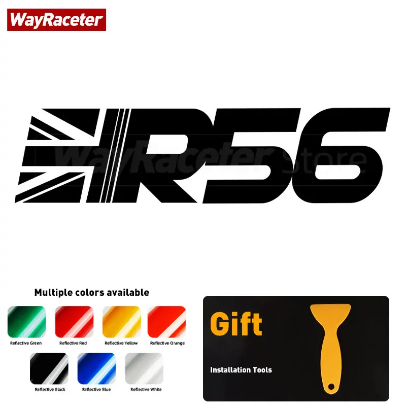 

Светоотражающая графическая виниловая наклейка Union Jack для MINI Cooper S One JCW R56 R57 F55 F56 F57 F60 R60 R61 R50 R53 R52 R58 R59 F54 R55