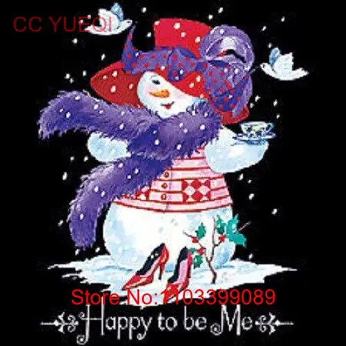Футболка Happy to Be Me Red Hat Snowlady размеры/цвета
