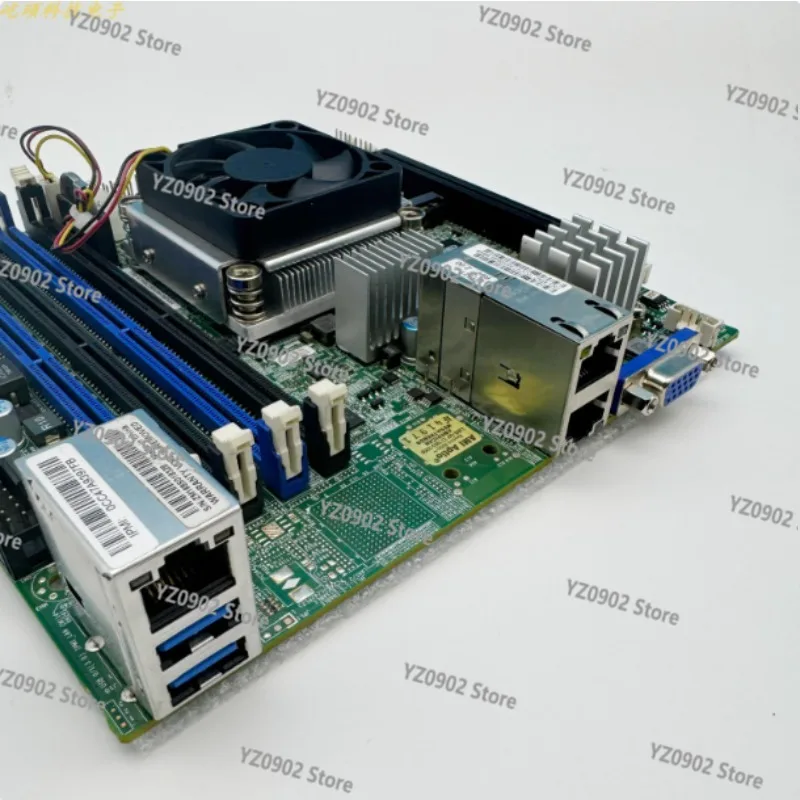 Основная плата X10SDV-4C-TLN2F ITX — XE ON D1521, двойной 10-гигабитный порт, сервер Synology NAS (art.: 3920d2ac15ff7) - 3920d2ac15ff7