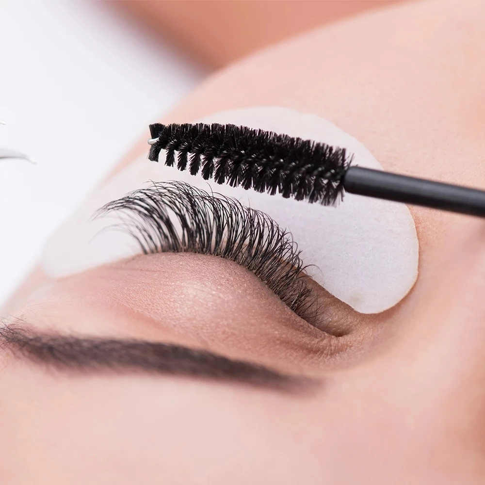 25 шт. ресниц и бровей аппликатор Одноразовые Тушь для Щётка Макияж Бесплатная