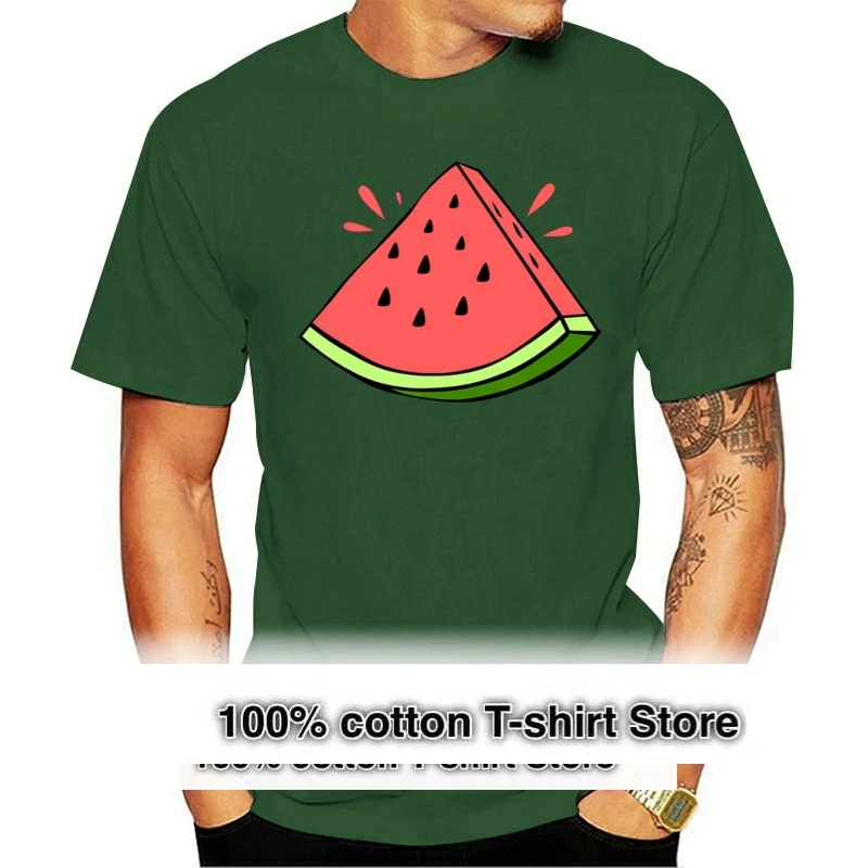 

Men'S Watermelon T-Shirt M-3Xl Harajuku Hip Hop Tee Shirt