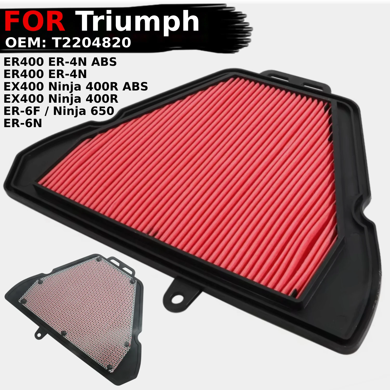 

Воздухозаборный фильтр для мотоцикла, запчасти системы для Triumph Tiger 1050 Speed Triple 1050 Sprint 1050 GT ABS Sprint 1050 ST