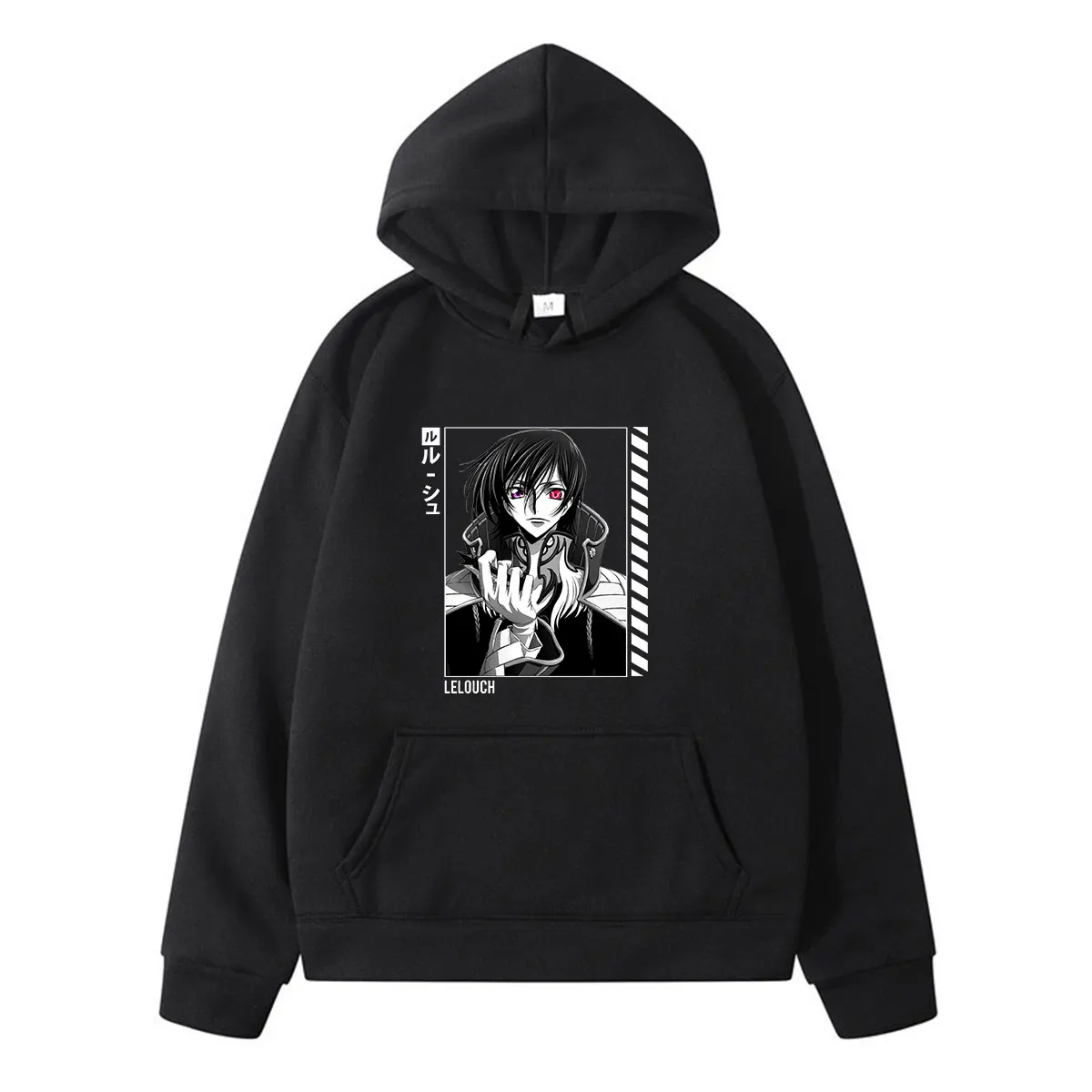 

Anime Code Geass Lelouch Lamperouge Korean Fashion Fun Print Winter Long-sleeved Thick Loose Casual Sports Woman Hoodie Trend