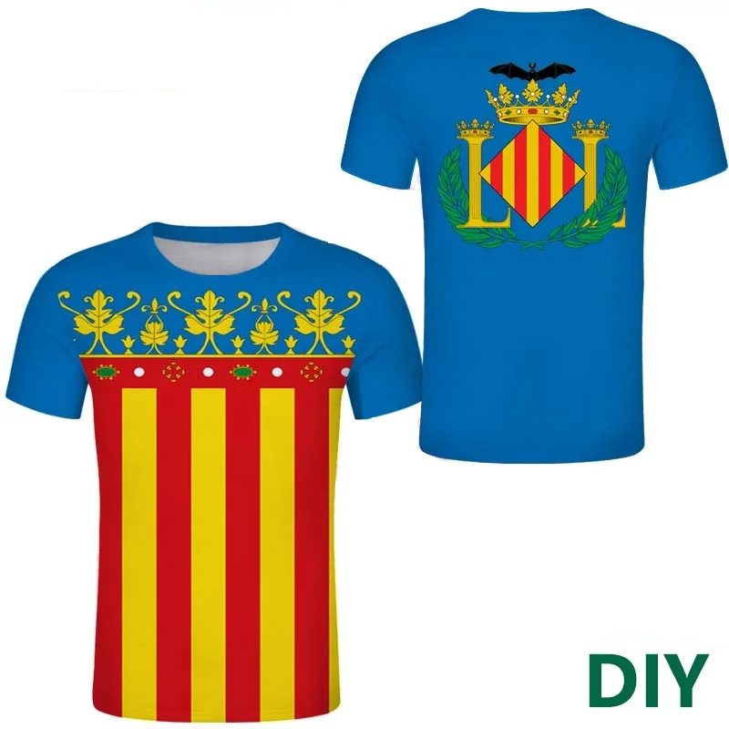 

Valencia Soccer Jersey Football T Shirt Valencia FC Valencia Kit Kids Child Football Club logo custom quick-drying T-shirt