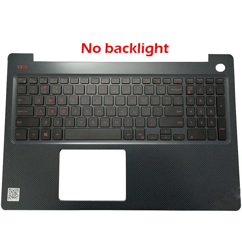 

Оригинальный Новый чехол для ноутбука DELL G3 3579 с верхней подсветкой и клавиатурой с US-подсветкой N4HJH 0N4HJH