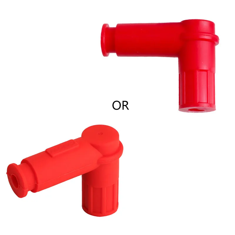 

Колпачок свечи зажигания, водонепроницаемый, без резистора, силиконовая Свеча зажигания, колпачок подходит для мотоцикла, скутера, внедорожника, квадроцикла