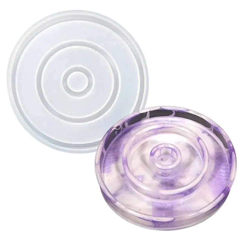 

Epoxy Resin Molds Circle Candle Holder Moulds Epoxy Resin Molds For DIY Resin Craft Home Decoration Great For Beginners