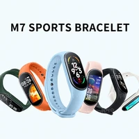 m7 inteligent smart watch heart ratebloodpressureheart rate monitorpedometer ladies sport watches bracelet wristband