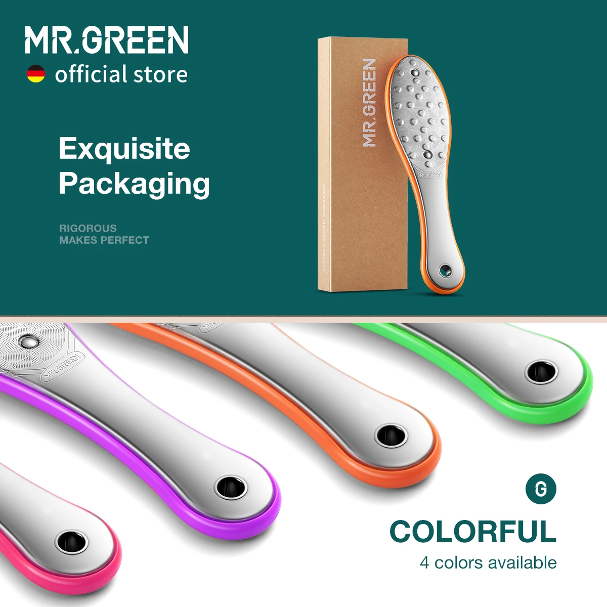 MR.GREEN Набор для педикюра из нержавеющей стали