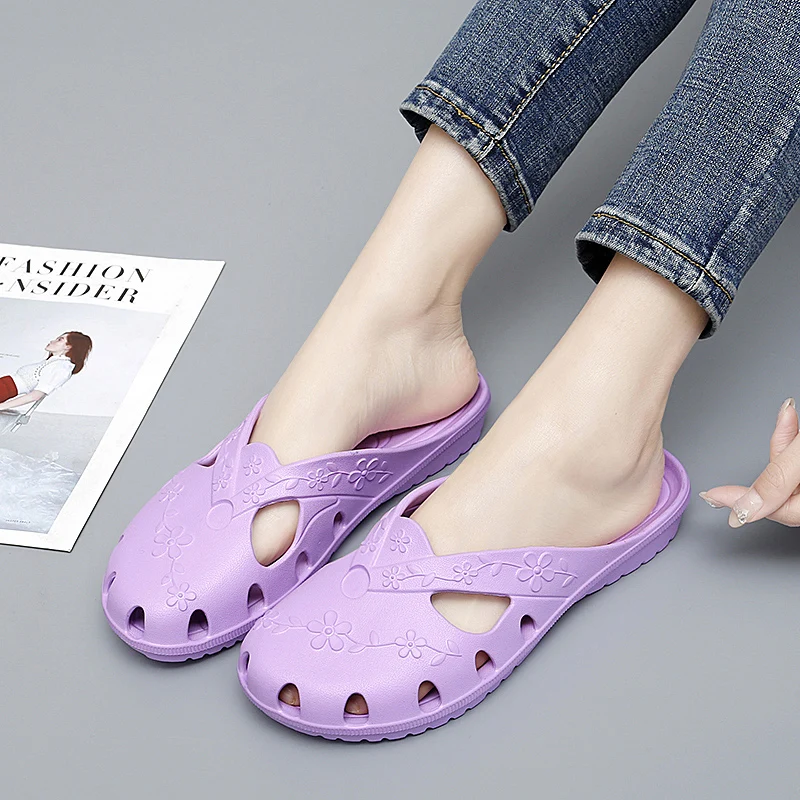 2023 Summer Light Women's Slippers Soft Soled Sandals for Women Hollowed Out Slipper Women's Shoes Comfortable Slippers Female