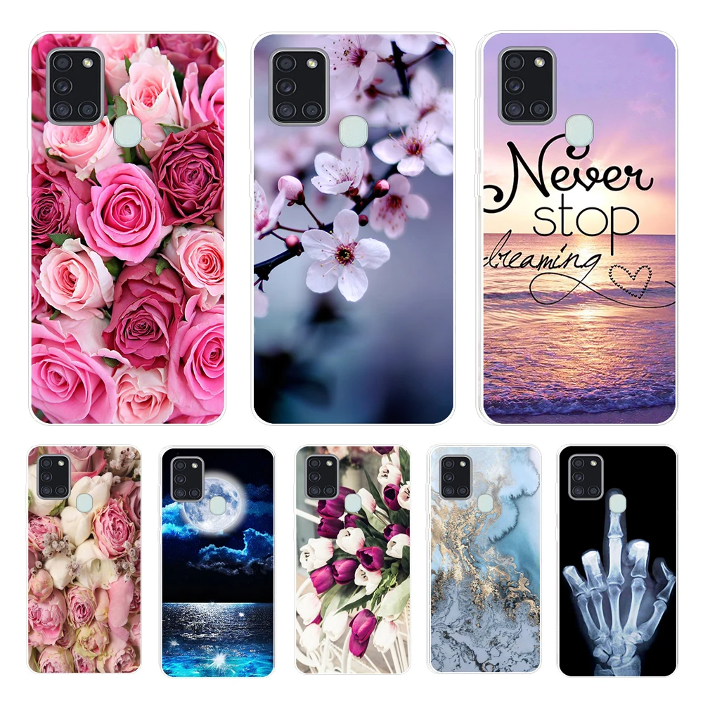 Мягкий силиконовый чехол для Samsung Galaxy M21, M30S, M31, A21s, M31, A21S, M30s, M21