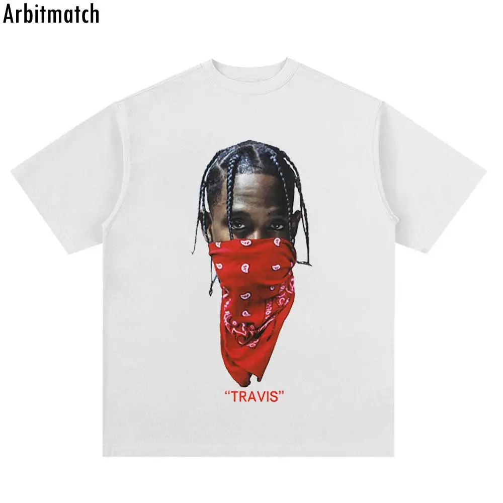 

Футболка мужская оверсайз с принтом в стиле хип-хоп