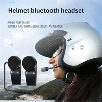 bluetooth helmet headset bt 5 0 motorcycle stereo handsfree headphones wireless mp3 music player earphones