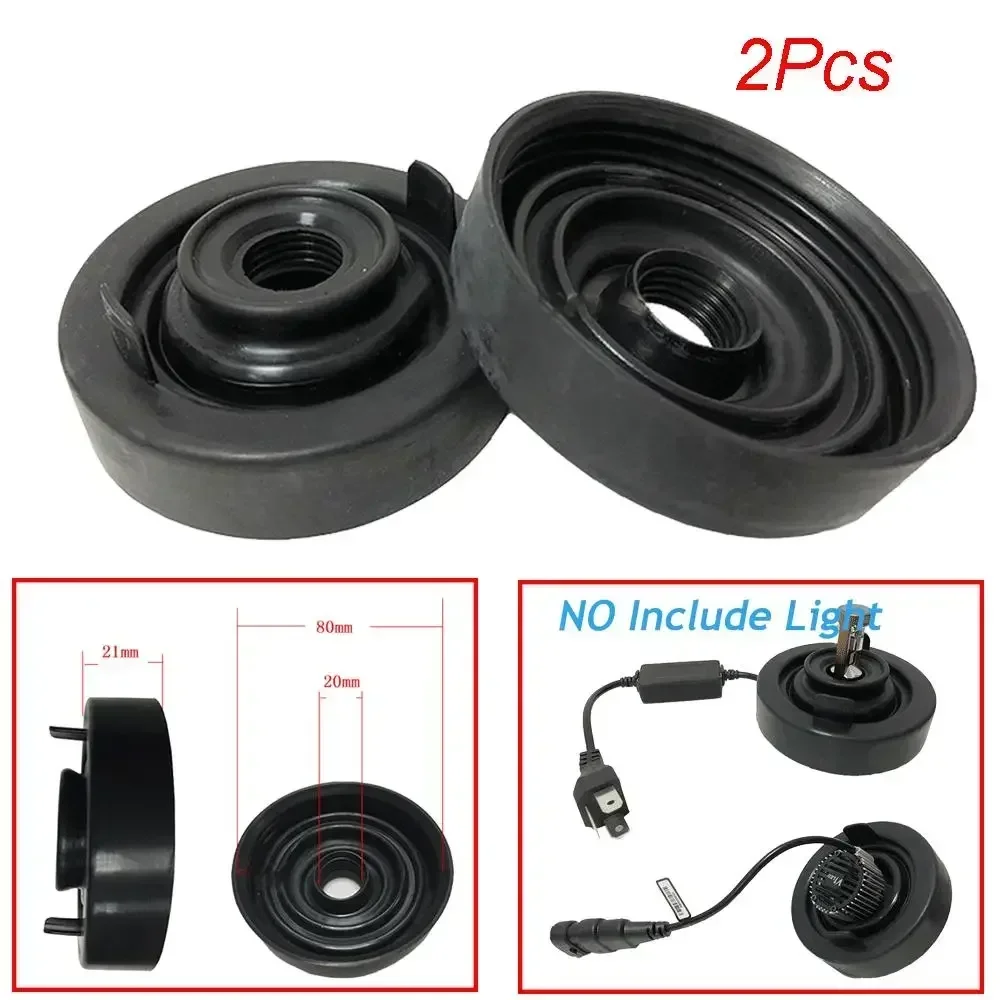 80 мм автомобильная лампа для фар пылезащитный чехол модернизация мягкий