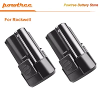 powtree rw9300 2000mah li ion rechargeable battery for worx 12v wa3504 wa3505 wa3509 wa3553 cordless power tools battery