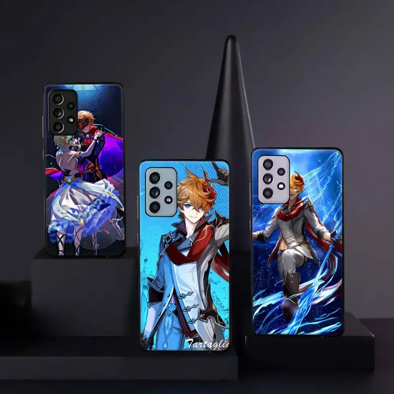 

Genshin Impact Tartaglia game Phone Case For Samsung galaxy A S note 10 12 20 32 40 50 51 52 70 71 72 21 fe s ultra plus