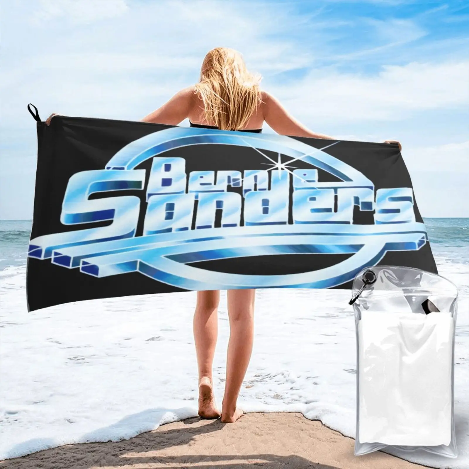 

Пляжное полотенце Bernie Sanders, банное и душевое одеяло, пляжное полотенце, роскошный банный халат для сауны, женский халат