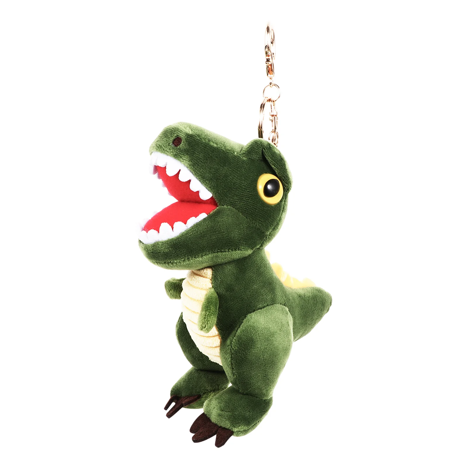 Брелок для ключей кольцо сумка плюшевый динозавр животное мини-подвеска брелок