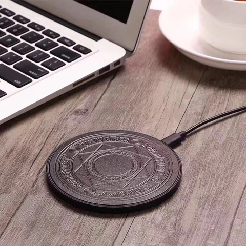 Qi Wireless Charger for iPhone11 12 Xs Max X XR 8 Plus 10W Fast Charging Pad for Samsung Note 9 8 S10 Plus Xiaomi Mobile Phone