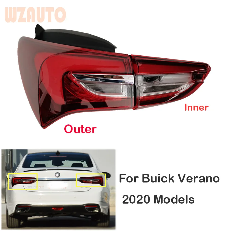 

Auto Rear Bumper Light Tail Light Cover Brake Lamp Stop Light Assy For Buick Verano GS 2020 2021