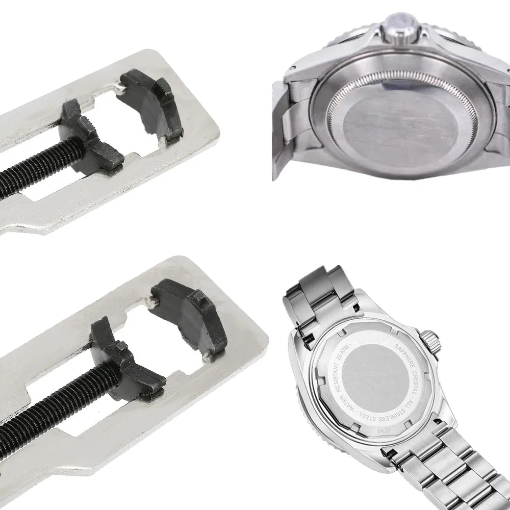 

35mm Adjustable Metal Watch Back Cover Opener Back cover Remove Tools Repair watch replace battery Watchmaker Watch Repair Tool
