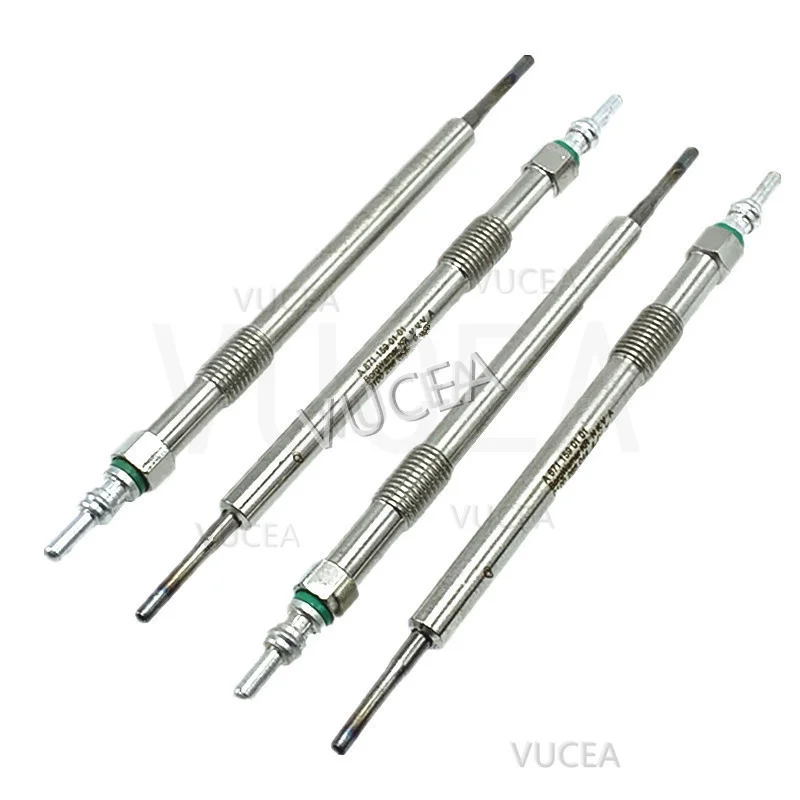 4pcs Glow plug For SSANGYONG ORIGINALE  ACTYON KORANDO C RODIUSCOD Korando New Actyon 2.0 6711590101