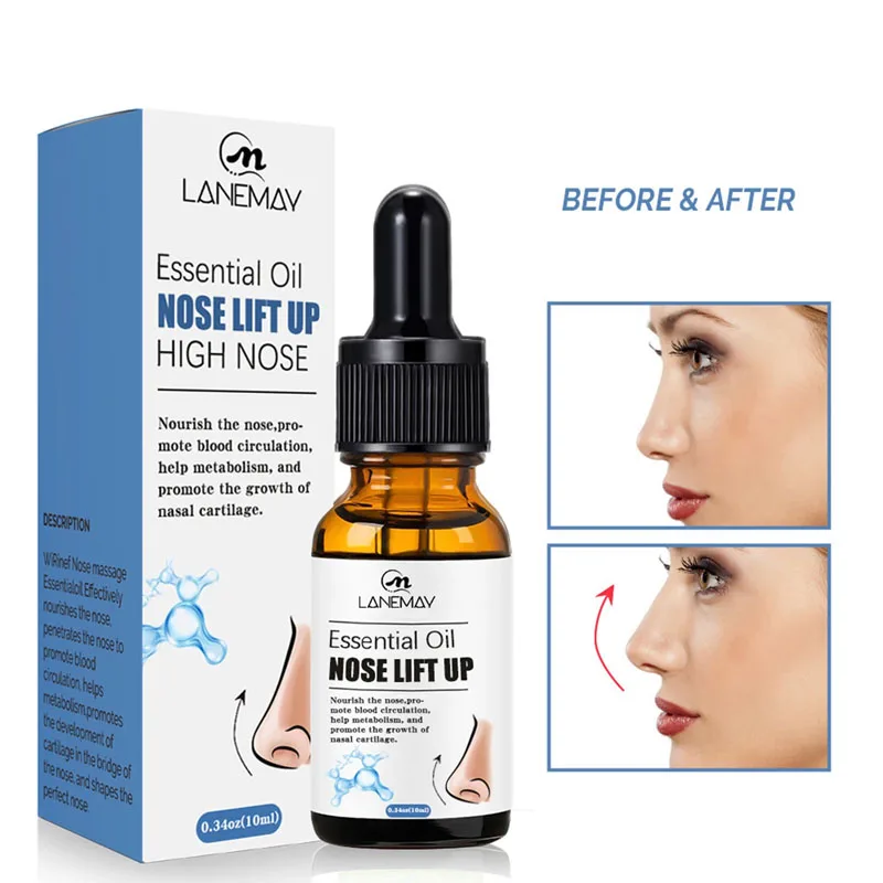 

Nose Lift Up Essential Oil Effective Heighten Rhinoplasty Repair Massage Oil Firming Moisturizing Reshape Face Skin Natural Care