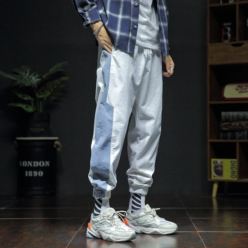 

Новые весенние повседневные брюки мужские девять брюк мужские брюки корейские спортивные брюки штаны Wei