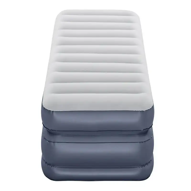 

QuadComfort 18" Air Mattress Antimicrobial Coating with -in AC , Twin