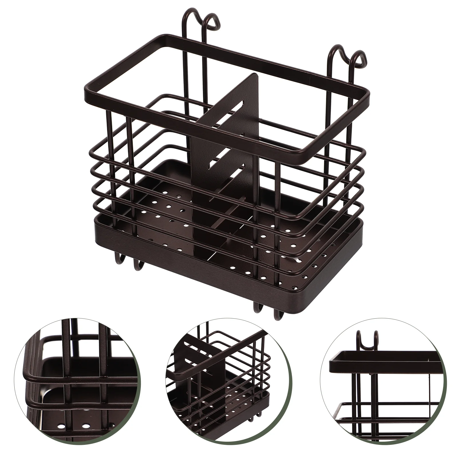 

Resistant Compact Multi-function Convenient Chopstick Holder Utensil Holder For Home Chopstick Draining Dispenser for Spoon