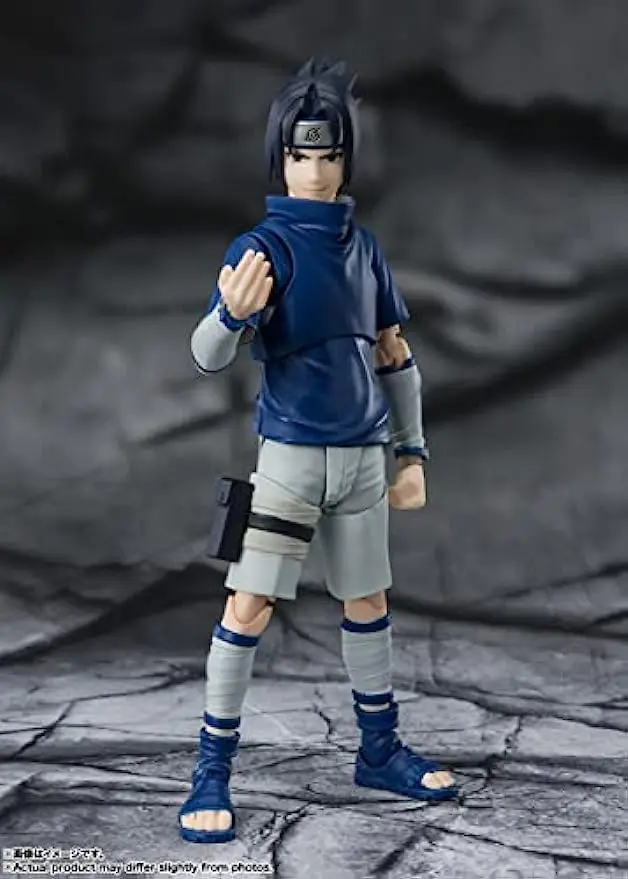 Bandai S.H.Figuarts shf Sasuke Uchiha -Ninja Prodigy of The Uchiha Clan Bloodline Naruto Action Figure Collectible Toy Gift
