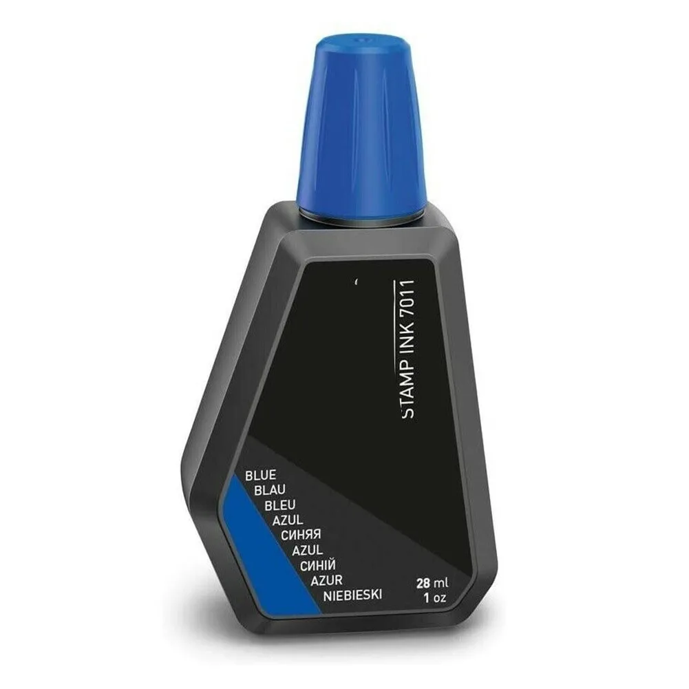 Tro Dat 7011 Ink Pad 28 мл (цвета) Красный/Синий/Черный/Зеленый/Фиолетовый Для всех