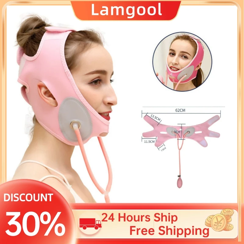 

V Breathable Face Cheek Lift Above The Strip Thin Face Mask Reduce Double Chin Vline Shaping Bandage Anti Wrinkle Bandage Hot