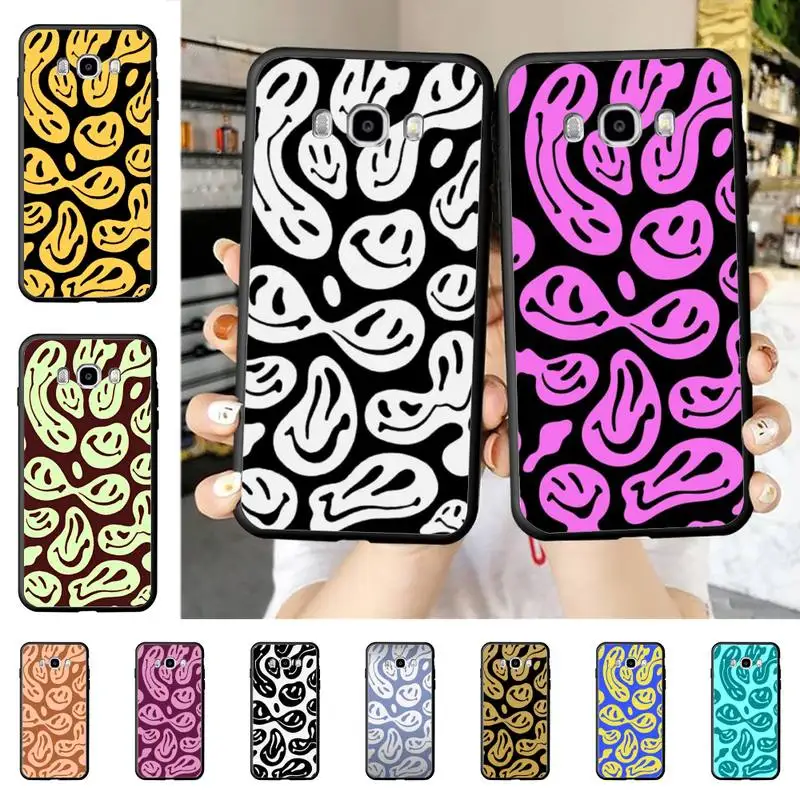 

Smiling Face Phone Case for Samsung J 4 5 6 7 8 prime plus 2018 2017 2016 J7 core