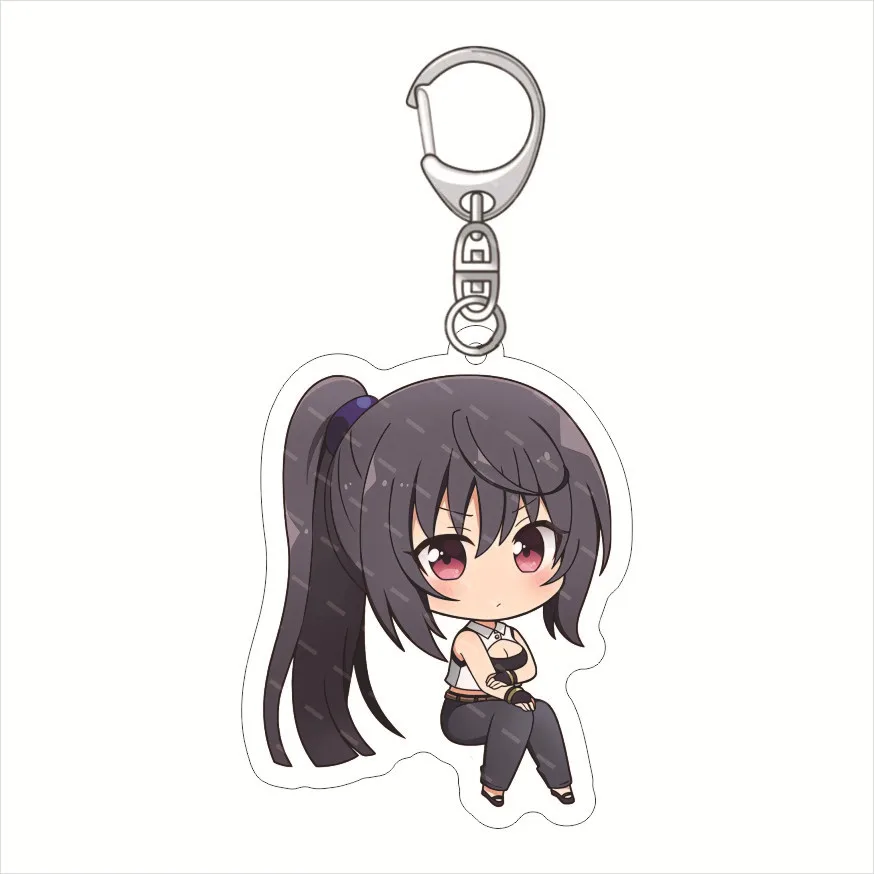 Новые аниме Обычные профессии создают мир акриловых брелоков. Акриловый кулон