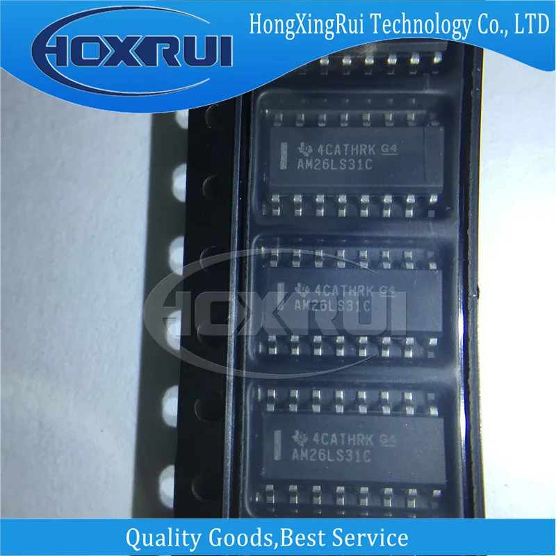 5 шт./партия, AM26LS31CDR,SOP-16,RS422, Драйвер IC, 4 драйвера, 10 Мбит/с, от 4,75 в до 5,25 в, SOIC-16, линейный драйвер, чип интерфейса