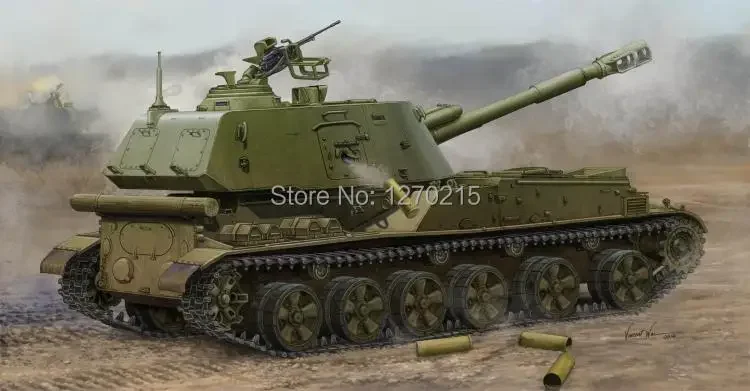 Trumpeter 1/35 советский 2S3 152MM SP гаубица поздний пластиковый комплект моделей 05567