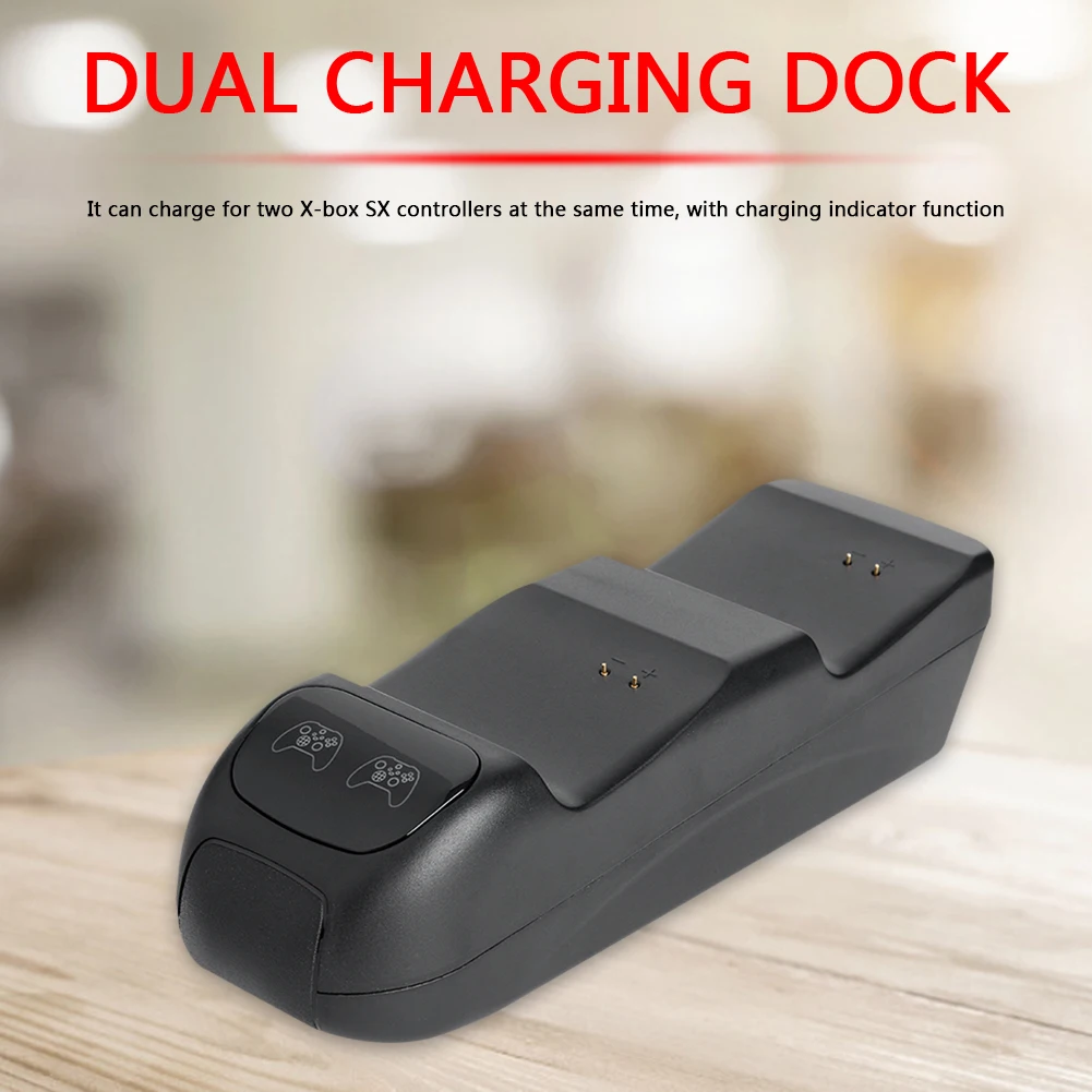 electronic machine accessories gamepad power station stand controller joystick dual charging dock for xbox sx free global shipping